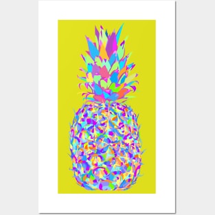 Summer pineapple Posters and Art